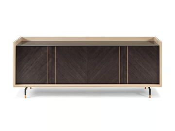 COOPER - Wooden sideboard with doors by Casa Magna - view 2